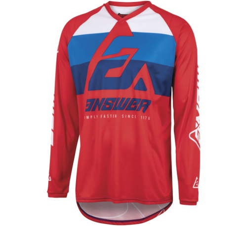 Answer - Answer Syncron CC Jersey - 447289 - Red/White/Blue - X-Small