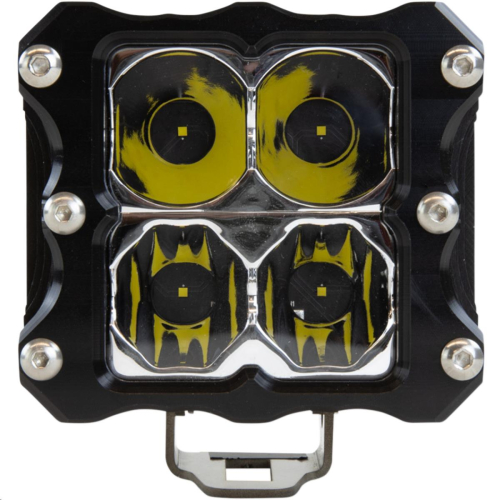 Heretic Studio - Heretic Studio 6-Series Quattro Combination Spot/Flood Light - Black - LB-6SQT131