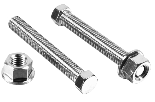 Pro Bolt - Pro Bolt Rear Axle Adjustor Bolts - M8x55mm - Stainless - SSAXLEADJ855SET