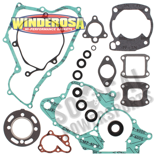 Winderosa - Winderosa Complete Gasket Set with Oil Seals - 811203