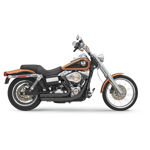 Bassani Manufacturing - Bassani Manufacturing FireSweep Exhaust System - Black Ceramic - 13123D