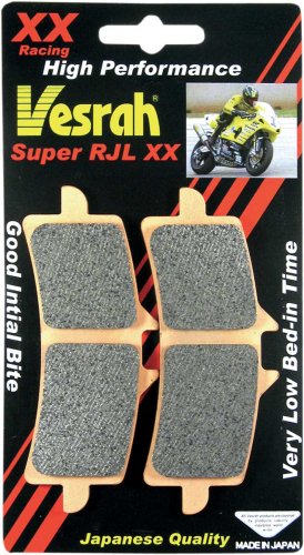 Vesrah - Vesrah RJL XX High-Performance Race Brake Pads - VD-9031RJLXX