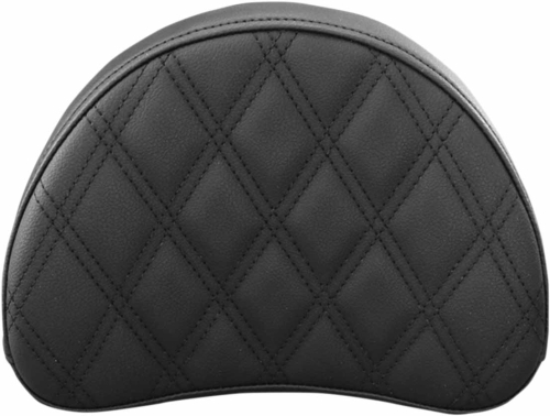 Saddlemen - Saddlemen Half-Moon Sissy Bar Pad for Explorer-LS & Step-Up-LS Seat - 10in. x 8in. - Black - 051343