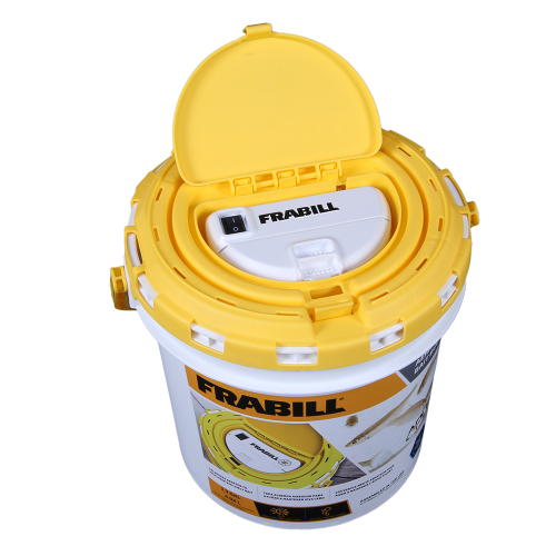 Frabill - Frabill Dual Fish Bait Bucket w/Aerator Built-In