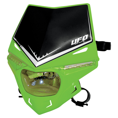 UFO Plastics - UFO Plastics Stealth Headlight - Green - PF01715026