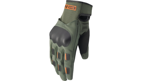 Thor - Thor Range Gloves - 3330-7619 - Army/Orange - 2XL