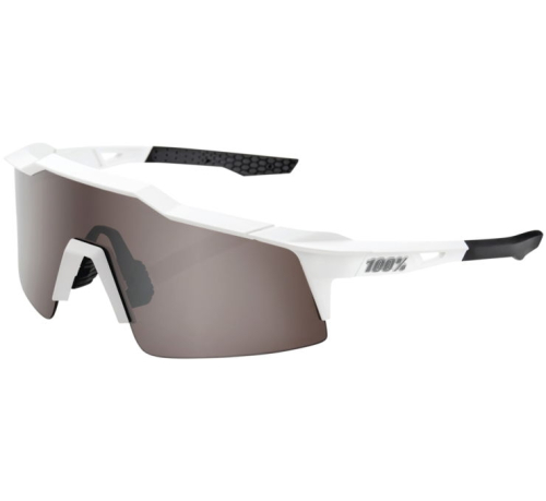 100% - 100% Speedcraft SL Sunglasses - 60008-00002 - Matte White / Silver Lens - OSFM