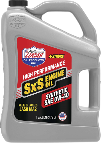 Lucas Oil - Lucas Oil Synthetic SXS Engine Oil - 0W40 - 55gal. - 11203