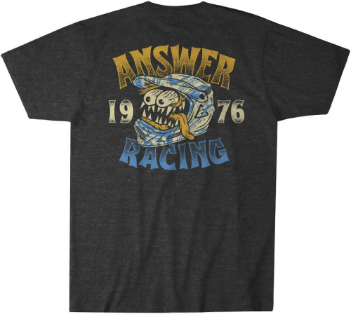 Answer - Answer Monster Helmet Logo T-Shirt - 446228 - Black - Large