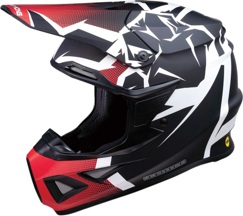 Moose Racing - Moose Racing FI Agroid Helmet - 0110-6691 - Red/Black - X-Small