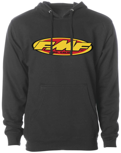 FMF Racing - FMF Racing Don 2 Retro Hoodie - FA9121999-BLK-LG - Black - Large