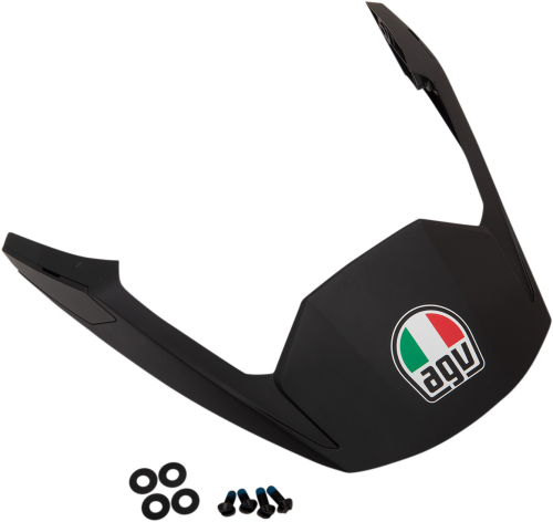 AGV - AGV Peak Short for AX-9 Helmets - Matte Black - 20KIT76331001