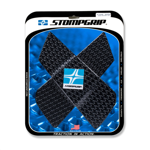 Stompgrip - Stompgrip Icon Profile Wedge Tank Grips - Black - 50-14-0004B