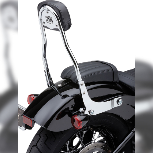 Cobra - Cobra Round Detachable Backrest - Chrome - 602-2006