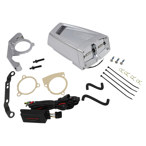 Kuryakyn - Kuryakyn Hypercharger ES Air Clear Kit - Chrome - 9375