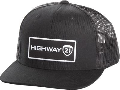 Highway 21 - Highway 21 Highway 21 Hat - #5426 489-1900 - Black - OSFM