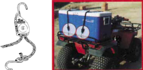 Erickson - Erickson Rope Ratchet - 3/8in. Braided Rope - 8ft. Long - 01801