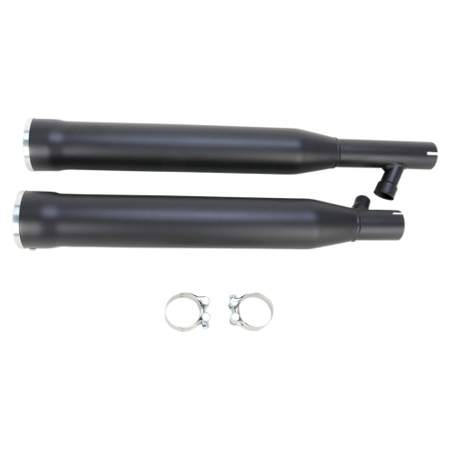 Cobra - Cobra 3in. Slip-On Muffler with RacePro Tips - Black - 6050B