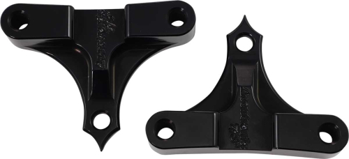 Accutronix - Accutronix 49mm Custom Fender Spacers - 7/8in. - Tribal - Black - TFS49-LF7/8B