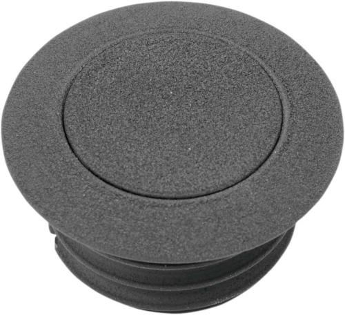 Drag Specialties - Drag Specialties Pop-Up Gas Cap - Vented - Black Wrinkle - T03-0339B-A
