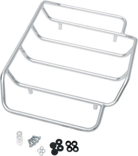 Drag Specialties - Drag Specialties Tour-Pak Luggage Rack - Chrome - S77-0139