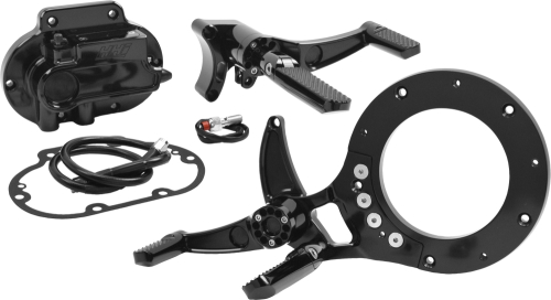 Hawg Halters Inc - Hawg Halters Inc Dominator Mid-Control Kit - Black - MCK-FH16AS-FK