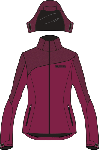 DSG - DSG Malea Softshell Womens Jacket - 52140 - Garnet Heather - Medium