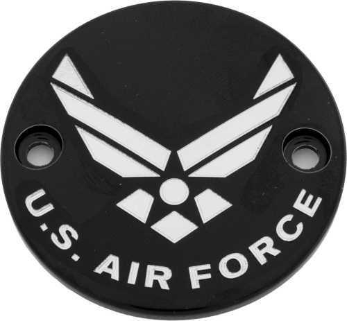Custom Engraving LTD - Custom Engraving LTD Patriotic Points Cover for Air Force - Black - M8 - AIRF04-63BG