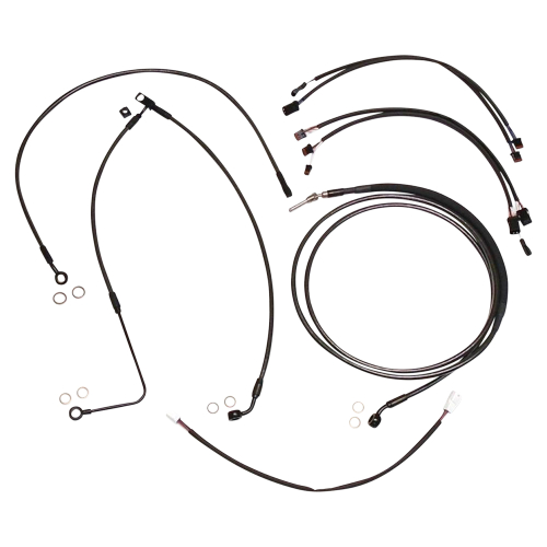 Magnum - Magnum Black Pearl Handlebar Installation Kit for 12-14in. Ape - 487821