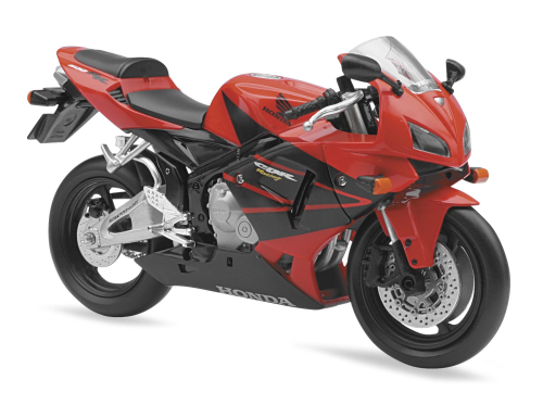 New Ray Toys - New Ray Toys Street Bike 1:12 Scale Motorcycle - CBR600R Red 2006 - 42607