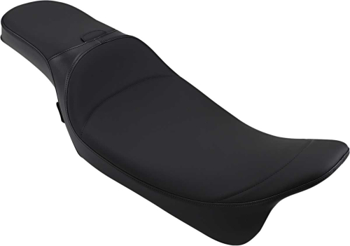 Drag Specialties - Drag Specialties Extended Reach Predator Seat - Mild Stitch with Backrest - 0801-1005