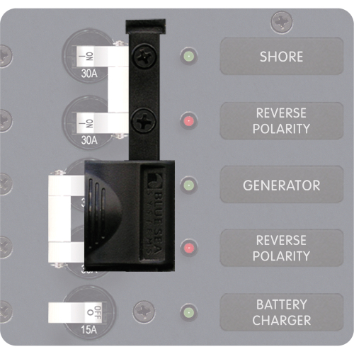 Blue Sea Systems - Blue Sea 4125 AC A-Series Circuit Breaker Lockout Slide