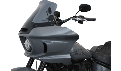 Klock Werks - Klock Werks Flare Windshield - 10in - Dark Smoke - KWW-02-0611