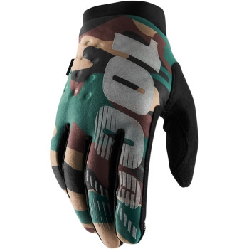 100% - 100% Brisker Gloves - 10003-00009 - Camo - 2XL