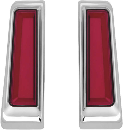 Kuryakyn - Kuryakyn Tracer Led Inserts For Saddlebag Supports - Chrome - 2900