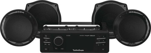 Rockford Fosgate - Rockford Fosgate Source Unit & 4-speaker Kit For Electra Glide Ultra Classic - HD9813SGU-STAGE1
