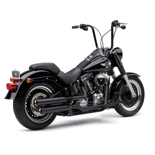 Cobra - Cobra Neighbor Haters Slip-On Mufflers - Black - 6041B