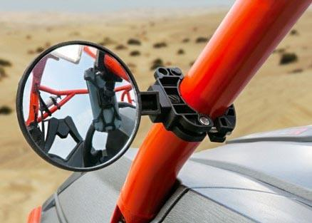 Open Trail - Open Trail 4in. Clamp Side Mirrors - PSUSM