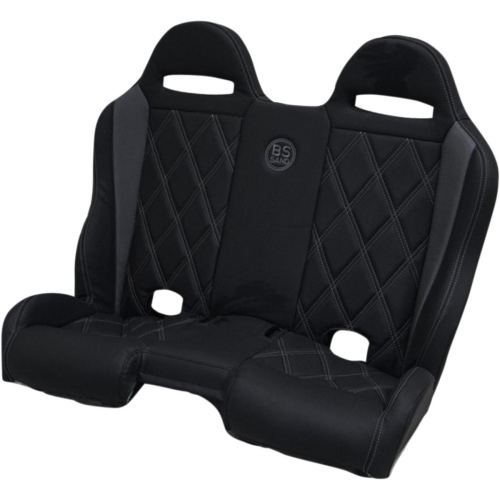 BS Sand - BS Sand Performance Front/Rear Bench Seat - Diamond - Black/Gray - PEBEGYBDR