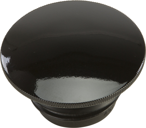 HardDrive - HardDrive Screw in Smooth Vented Gas Cap - Gloss Black - 012772