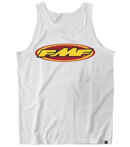 FMF Racing - FMF Racing The Don Tank Top - F251S23102-WHT-SM - White - Small