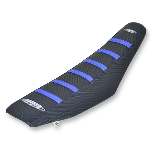 SDG - SDG 6-Rib Gripper Seat Cover - Black/Blue Rib - 95926BK