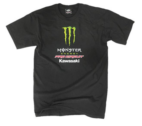 Pro Circuit - Pro Circuit Team Monster T-Shirt - PC0126-0210 - Black - Small