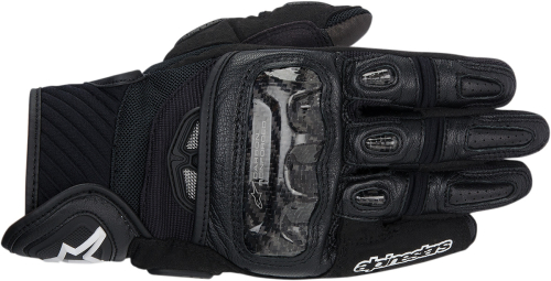 Alpinestars - Alpinestars GP-Air Leather Gloves - 3567914-10-3X - Black - 3XL