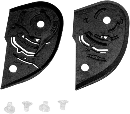 Z1R - Z1R Helmet Shield Pivot Kit - Black - ZR15154