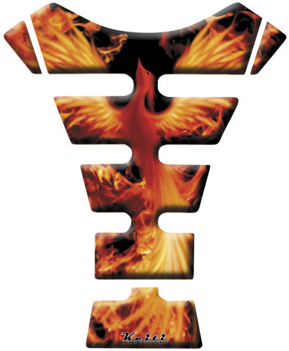 Keiti - Keiti Tank Protector - Black/Fire - Phoenix - KT6600