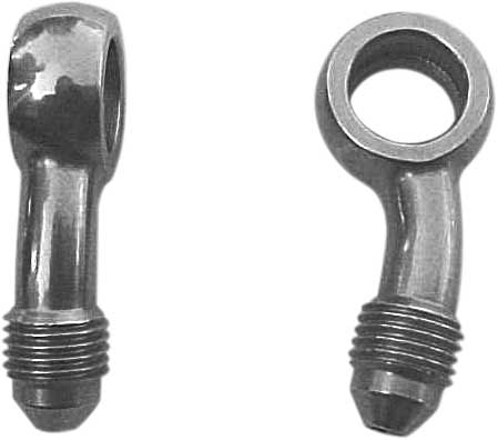 Goodridge - Goodridge Stainless Steel 20deg. Side Bend Banjo Fitting - 3/8in./10mm - PB597-03C