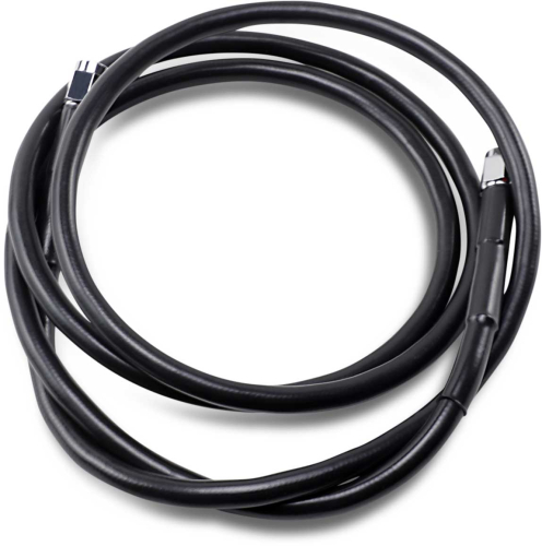 Drag Specialties - Drag Specialties Universal Black Vinyl-Coated Stainless Steel Brake Line - 62in. - 862-BLK