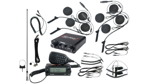 NavAtlas - NavAtlas Intercom and Radio Kit With Four In-Helmet Headsets - NIRIH4