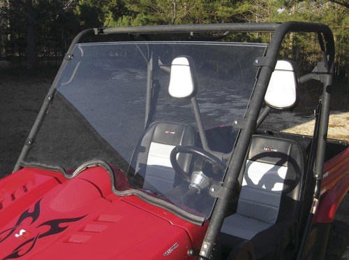 Seizmik - Seizmik UV-Resistant Polycarbonate Full Windshield - 23019